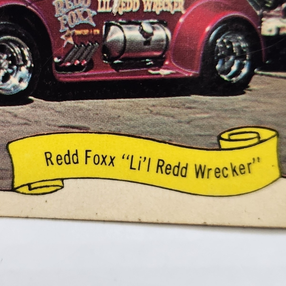 Vintage 1970  GEORGE BARRIS Kustom City Sticker - LIL’ REDD WRECKER  Redd Foxx - Picture 4 of 11